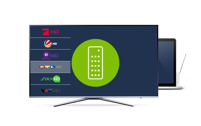 Privates Programm (z.B. RTL) aufrufen