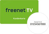 Kundenkarte mit TV ID